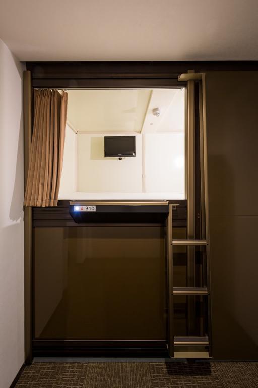 Capsule Hotel Cube Hiroszima Zewnętrze zdjęcie